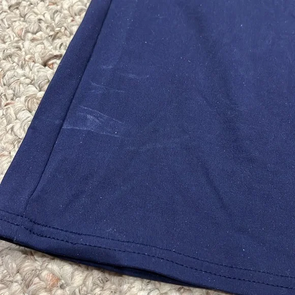 Lands End Tankini Set Sz 10 Navy Floral Underwire Summer Pool Full Coverage - Picture 7 of 11